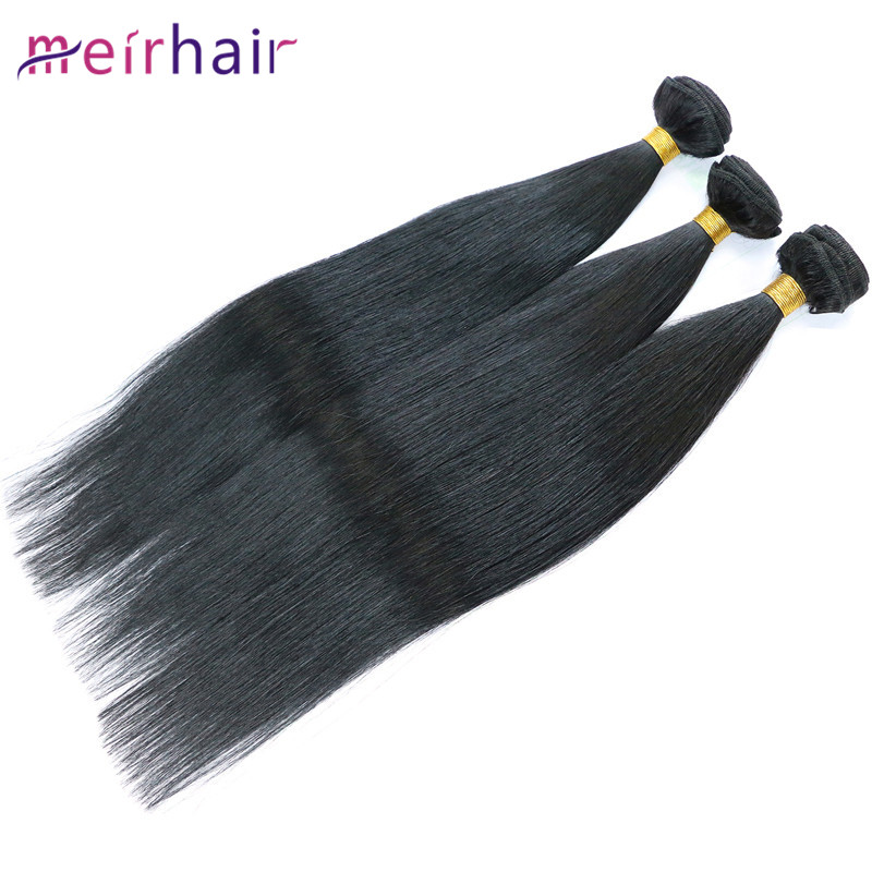 100% Remy Human Hair Straight Wave 